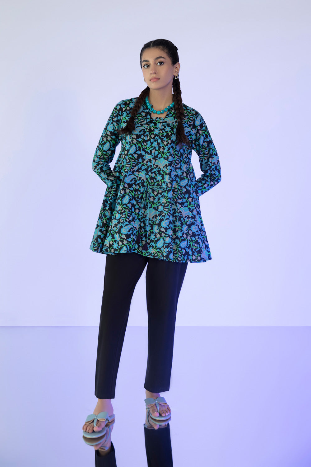 Printed Lawn Kurti