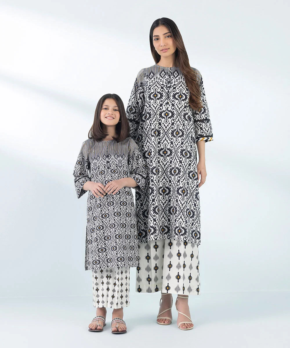 2 Piece - Embroidered Cambric Suit (ADULT)