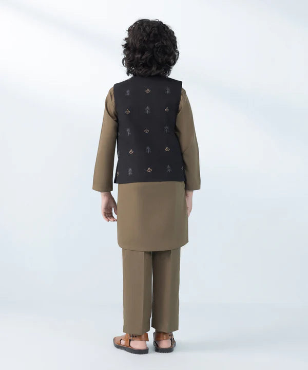 Embroidered Cambric Waistcoat