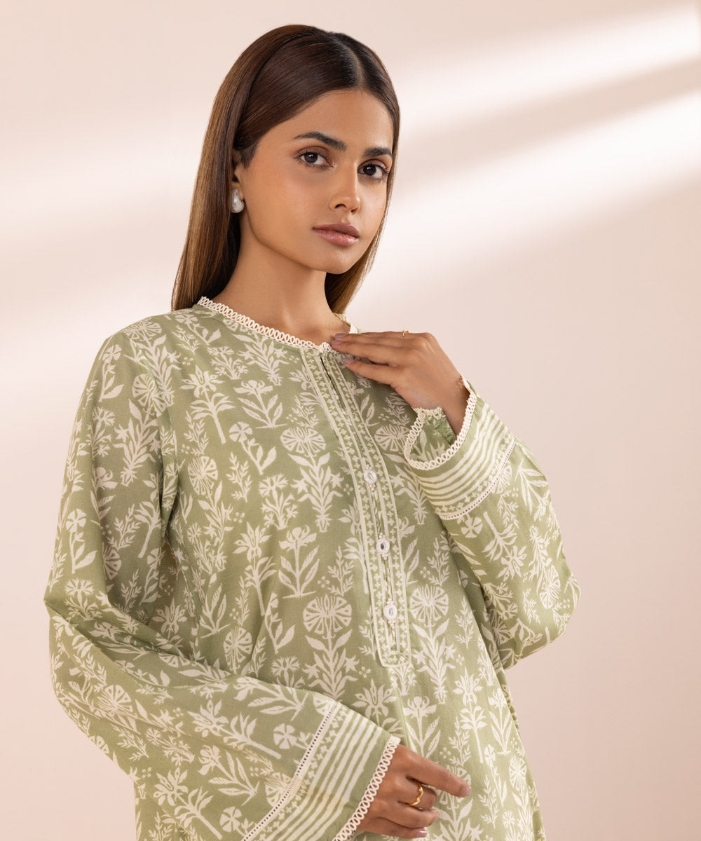 Printed Lawn Shirt