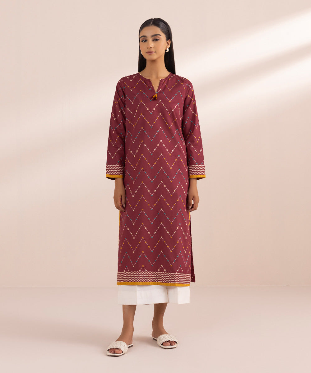 Printed Lawn Shirt