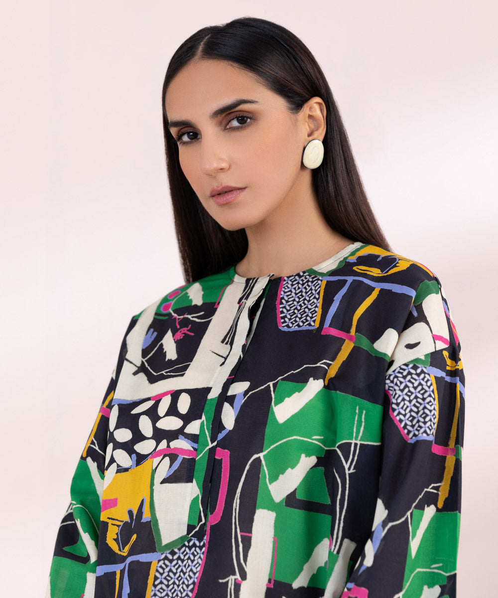 Printed Lawn Shirt