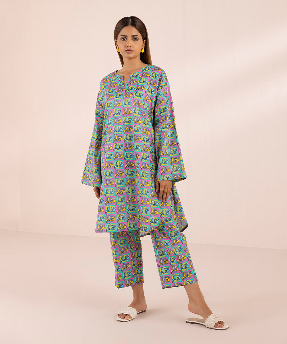 Printed Lawn Shirt