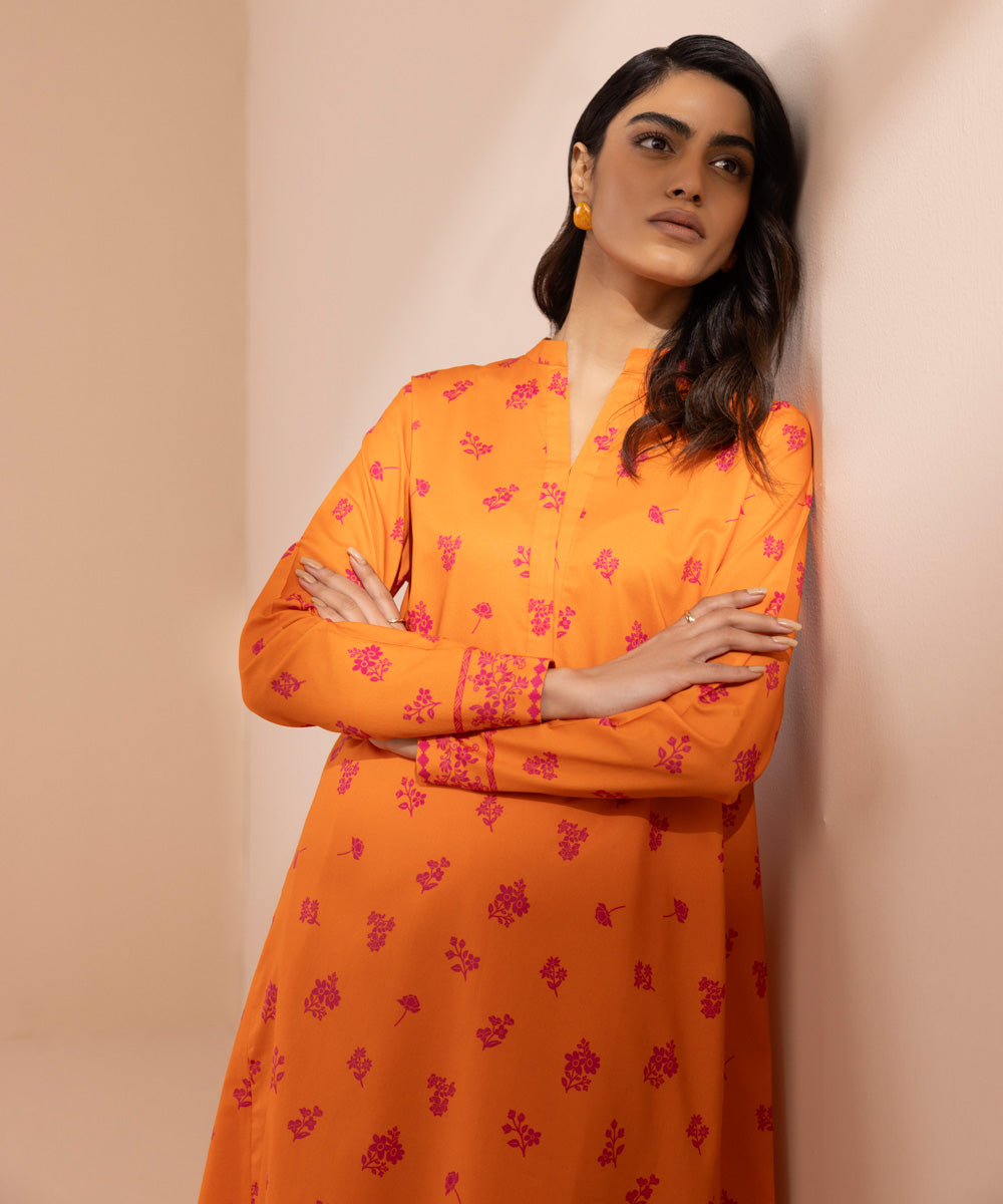 Printed Lawn Shirt
