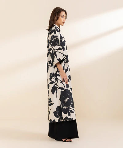 Printed Arabic Lawn Shirt
