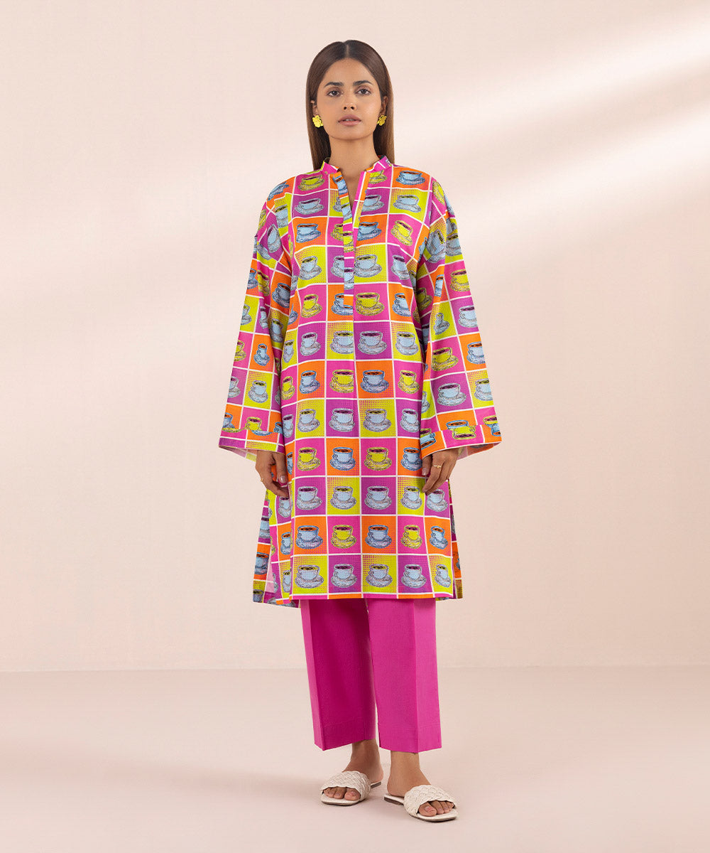 Printed Lawn Shirt