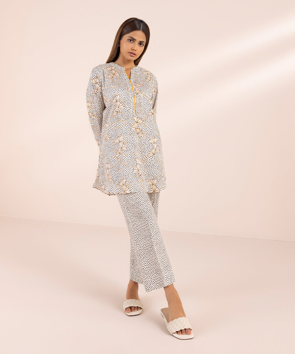 Printed Lawn Top