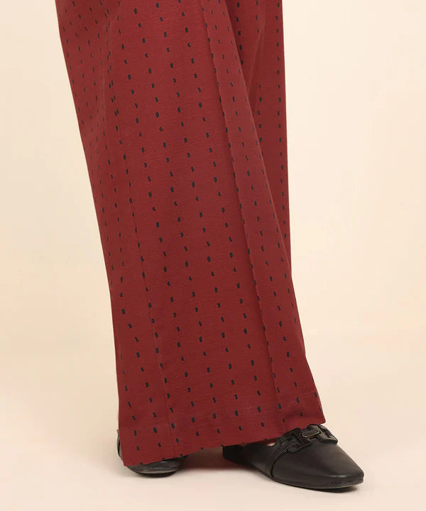 Printed Khaddar Culottes