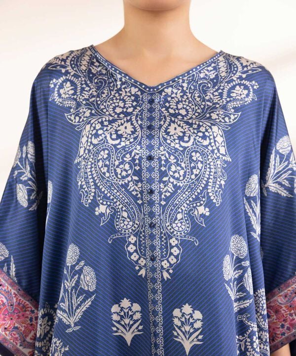 3 Piece - Embellished Silk Suit