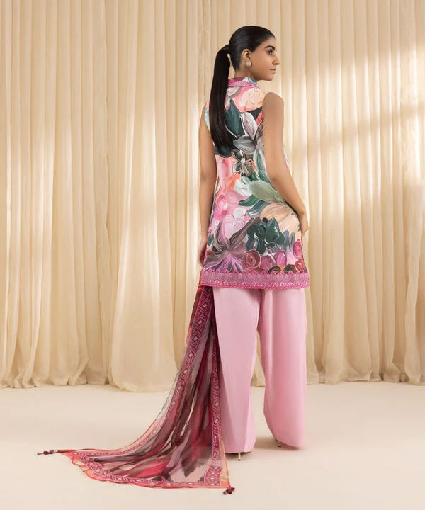 3 Piece - Embroidered Lawn Suit