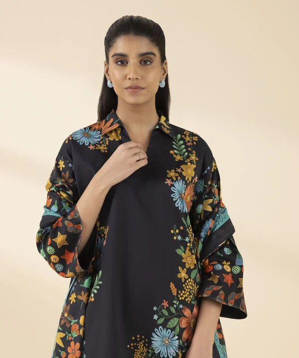3 Piece - Printed Lawn Suit