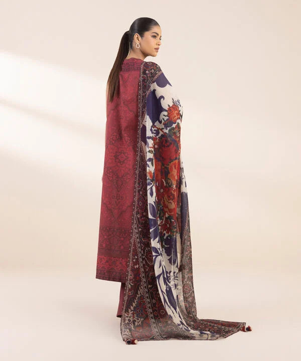 3 Piece - Embroidered Lawn Suit