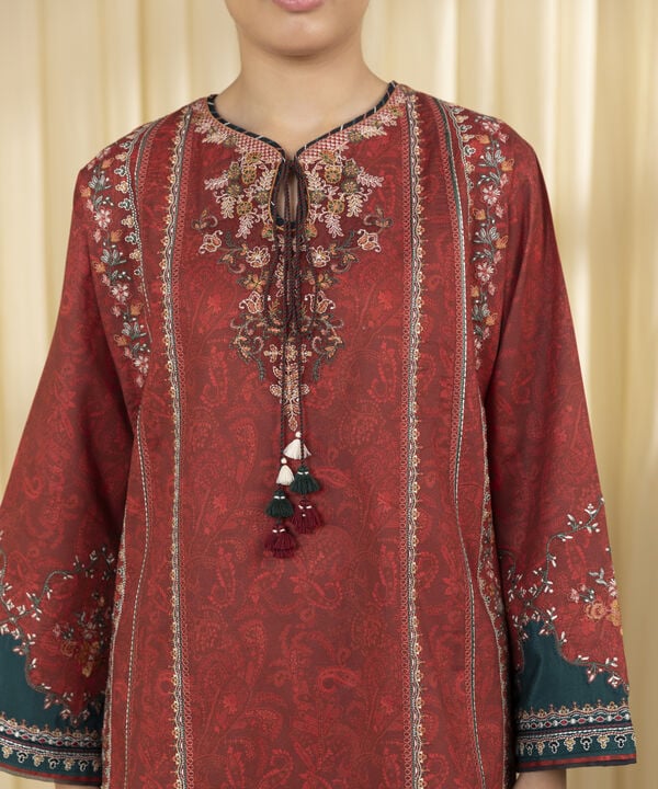 3 Piece - Embroidered Lawn Suit