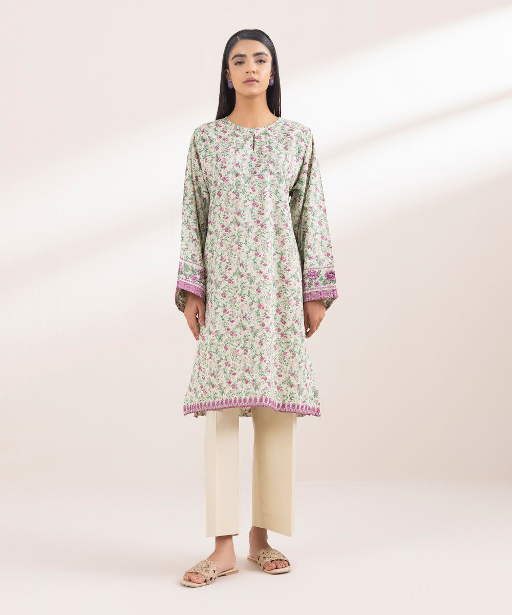 Embroidered Lawn Shirt