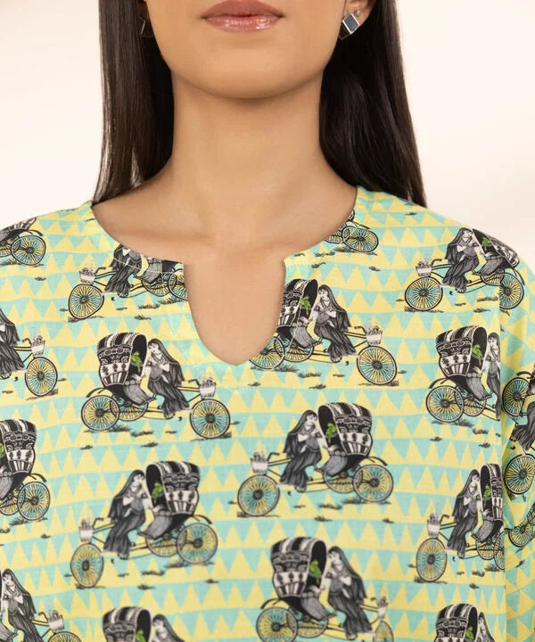 Printed Lawn Shirt