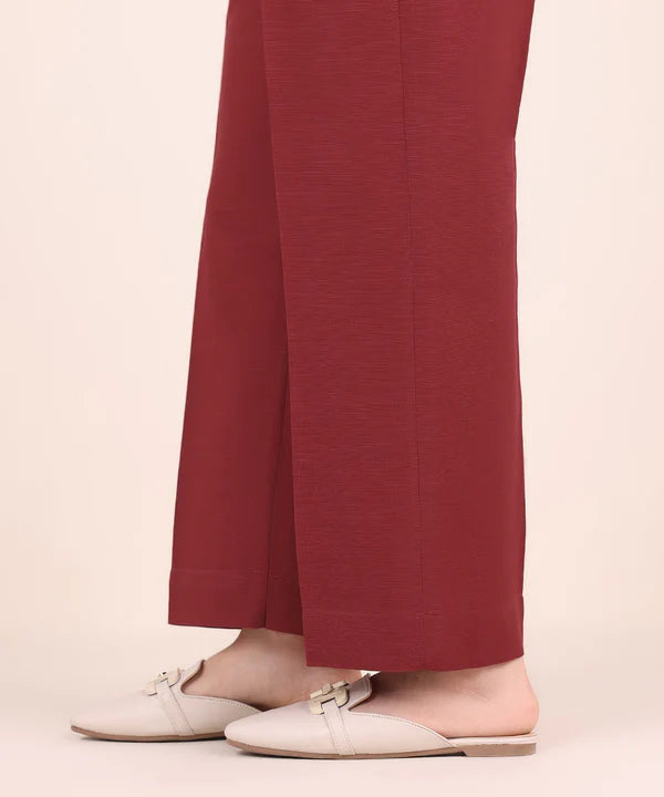 Khaddar Straight Pants