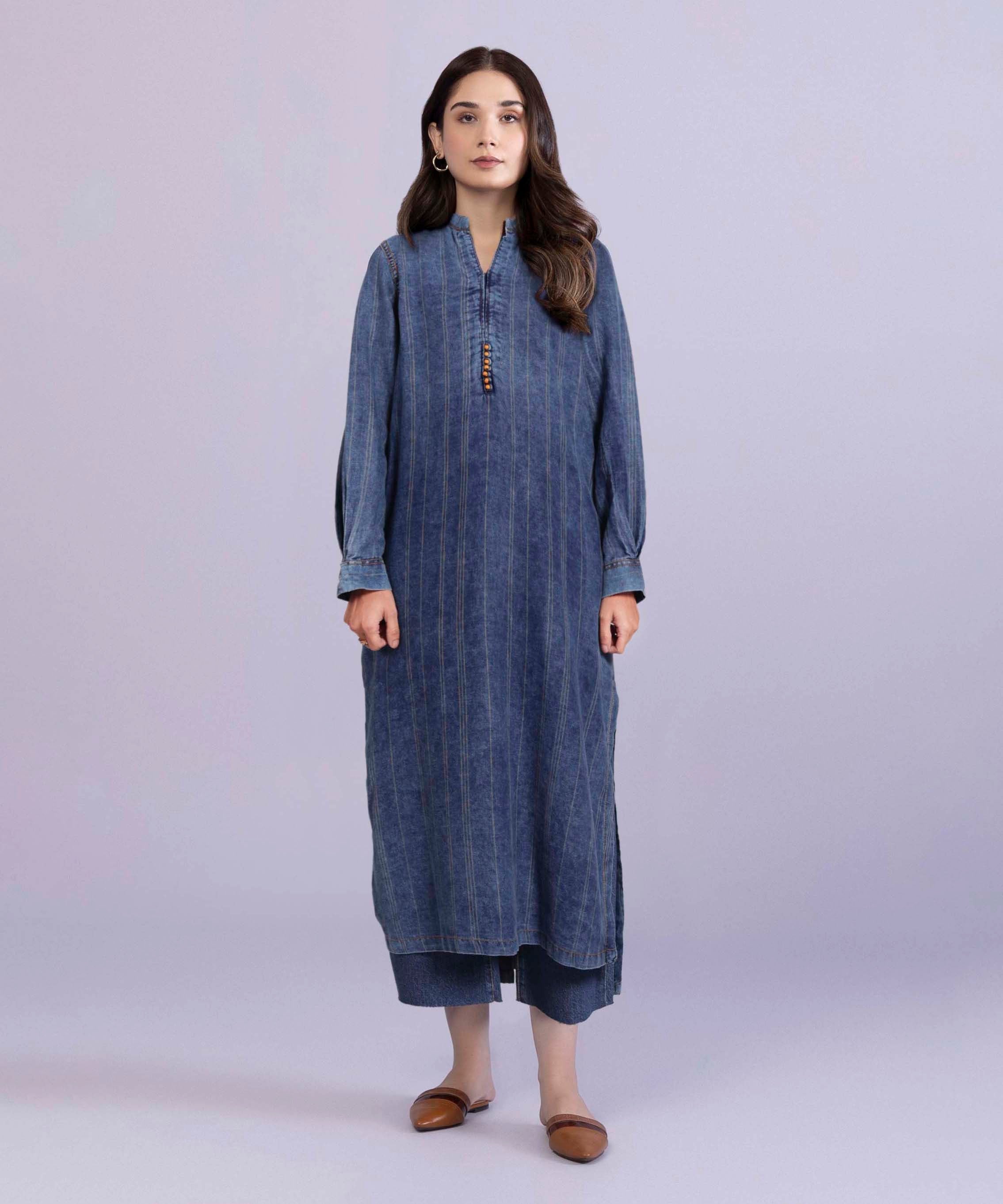 Cotton Denim Shirt