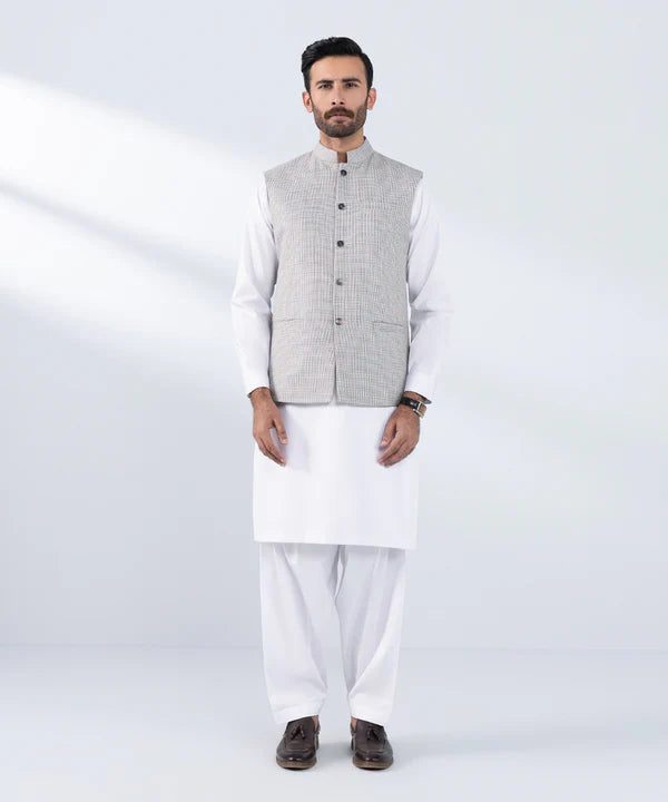 Tropical Fabric Waistcoat