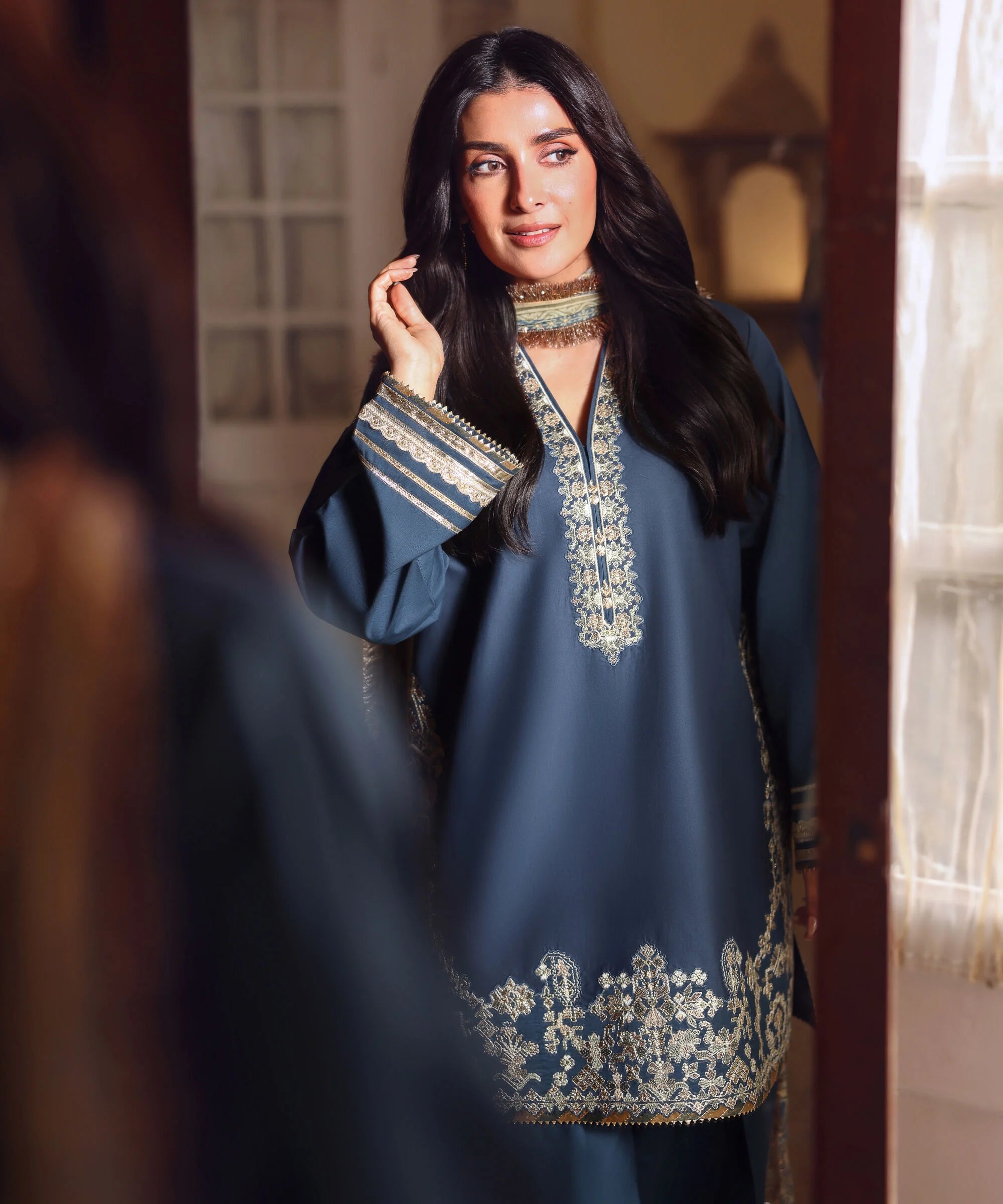 3 Piece - Embroidered Lawn Suit