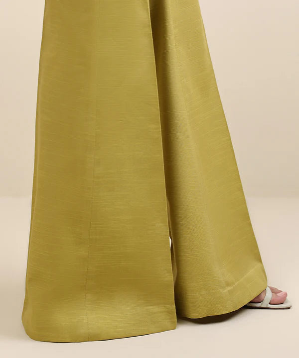 Dyed Khaddar Trousers