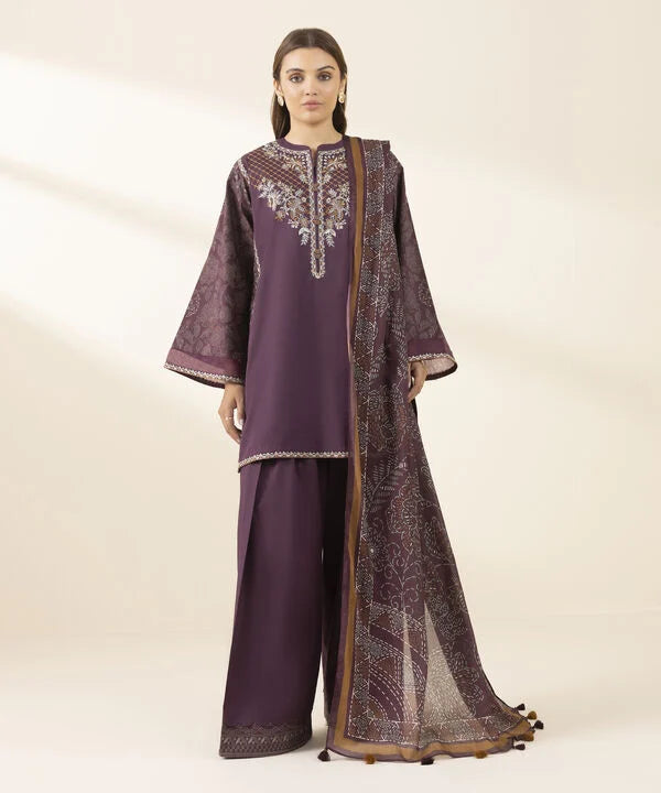 3 Piece - Printed Lawn Suit