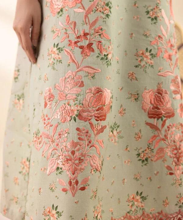 3 Piece - Embroidered Lawn Suit