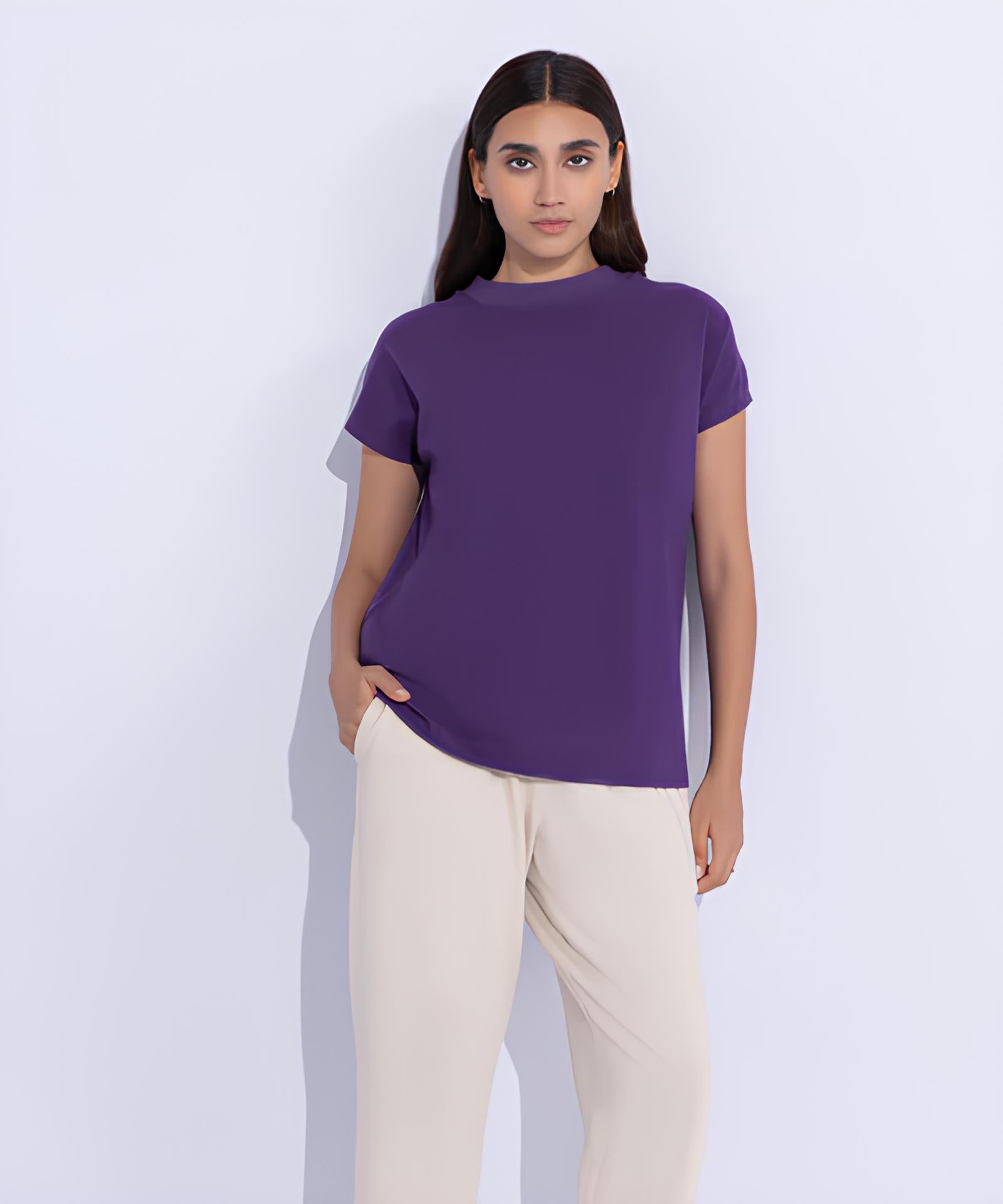 T-Shirt with Kimono Sleeves