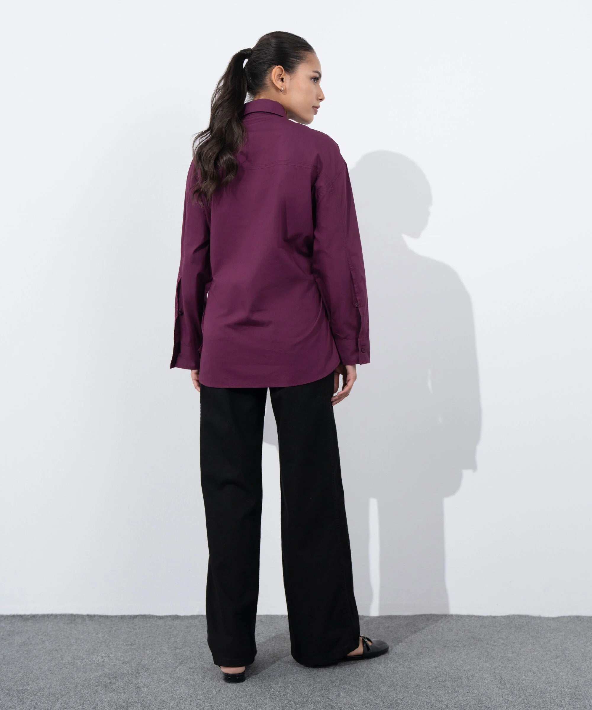 Cinched Waist Shirt