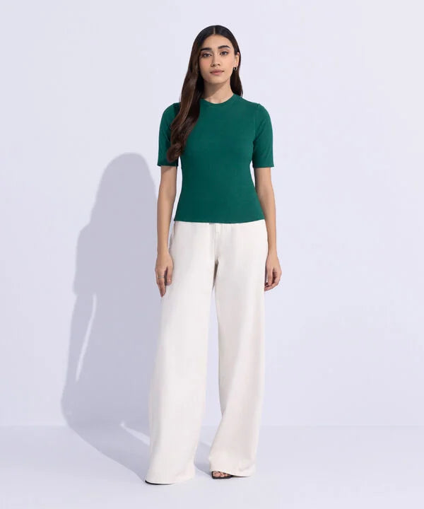 Slim-Fit Rib Top